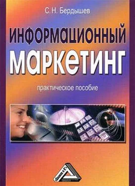 Сергей Бердышев Информационный маркетинг обложка книги