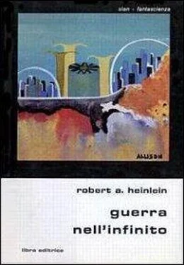 Robert Heinlein Guerra nell'infinito обложка книги