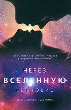 Бет Рэвис Через вселенную обложка книги