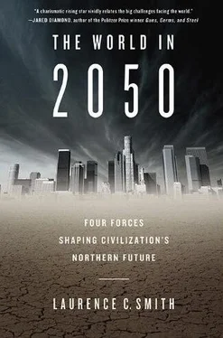 Laurence Smith The World in 2050: Four Forces Shaping Civilization's Northern Future обложка книги