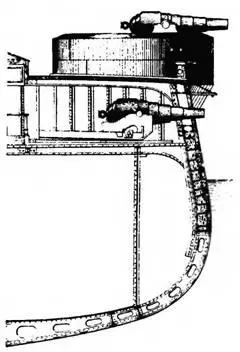 Расположение орудий на броненосцеMarengo В первое десятилетие создания - фото 2