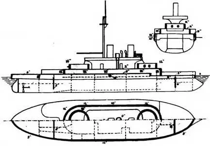 Devastation Башенная установка броненосцаThanderer с 254мм орудиями - фото 87
