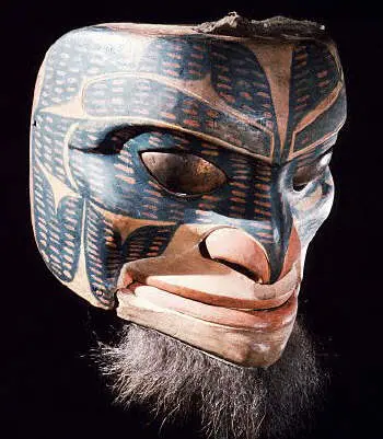 Рисунок 19 Tsimshian Dance Mask Рисунок 20Haida Mask in the Form of a Moon - фото 20