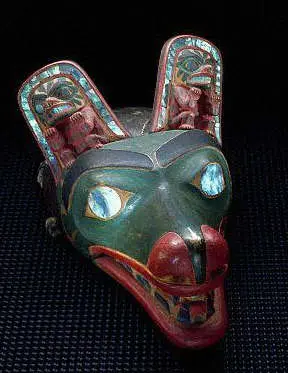 Рисунок 21 Haida Mask in the Form of a Wolf Face Рисунок 22 Kaigani Haidi - фото 22