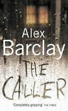 Alex Barclay The Caller обложка книги