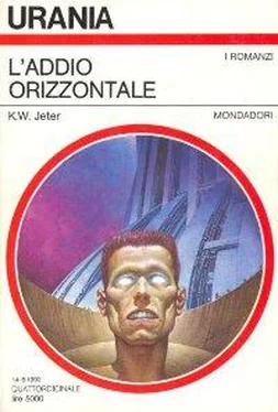 K.W. Jeter L'addio orizzontale обложка книги