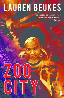 Lauren Beukes Zoo City обложка книги