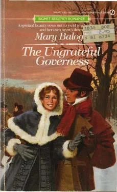 Mary Balogh The Ungrateful Governness обложка книги