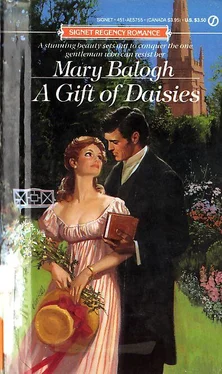 Mary Balogh A gift of daisies обложка книги