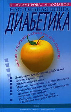 Хавра Астамирова Настольная книга диабетика обложка книги