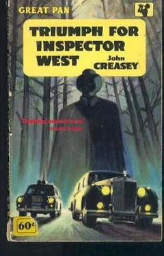 John Creasey Triumph For Inspector West обложка книги