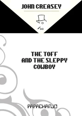 John Creasey The Toff and The Sleepy Cowboy обложка книги