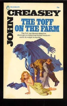 John Creasey The Toff on The Farm обложка книги