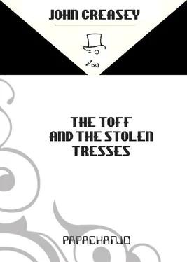 John Creasey The Toff And The Stolen Tresses обложка книги