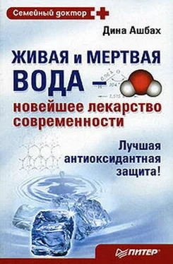 Дина Ашбах Живая и мертвая вода – новейшее лекарство современности обложка книги