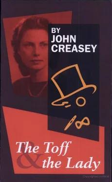 John Creasey The Toff and The Lady обложка книги