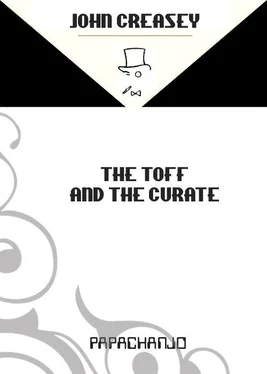 John Creasey The Toff And The Curate обложка книги