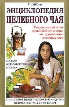 У ВэйСинь Энциклопедия целебного чая обложка книги