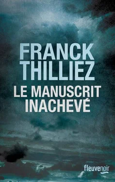 Franck Thilliez Le Manuscrit inachevé обложка книги