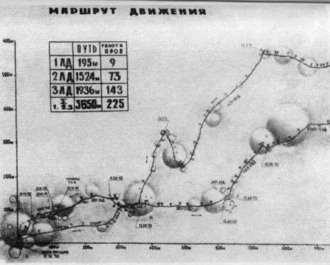 Проделав гигантскую петлю по Морю Дождей луноход вернулся к посадочной - фото 15