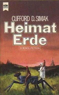 Clifford Simak Heimat Erde обложка книги