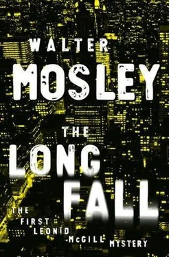 Walter Mosley The Long Fall обложка книги