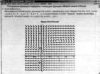 Рис 718 Построение фазового портрета в виде графика векторного поля - фото 883