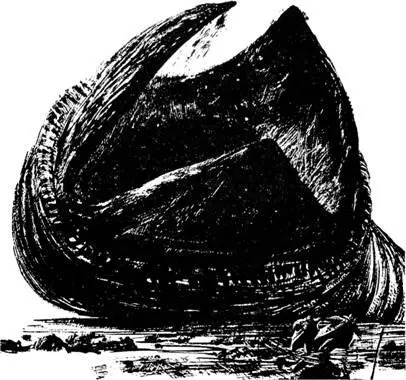 Paul atmete auf sah zu den mondbeschienenen Felsen hinüber und zitierte aus - фото 14