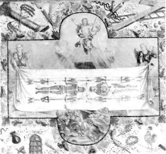 Рис 129 Святая Плащаница на изображении XVII века Взято из 47 с 34 На - фото 29