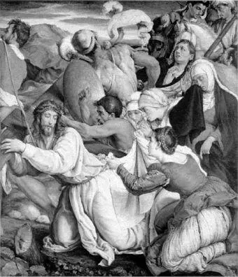 Рис 29 Путь на Голгофу Якопо Бассано Якобы около 1545 года Христа - фото 56