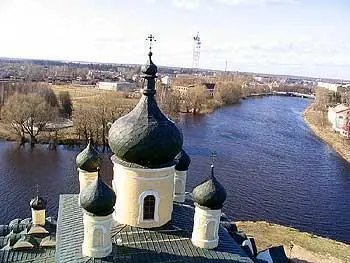 25 Слияние рек Полисти и Порусьи Перерытицы в половодье Вдали Живой - фото 50
