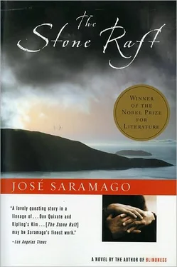 José Saramago The Stone Raft обложка книги