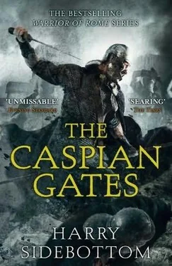 Harry Sidebottom The Caspian Gates обложка книги