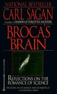 Carl Sagan Broca's Brain: The Romance of Science обложка книги