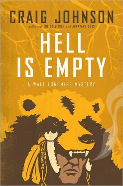 Craig Johnson Hell Is Empty обложка книги