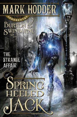 Mark Hodder The strange affair of Spring-heeled Jack обложка книги