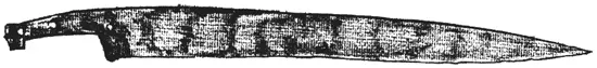 Рис 100 Сакс викингов около 850 года Рис 101 Кривой меч фалькион - фото 104