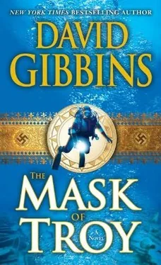 David Gibbins The Mask of Troy обложка книги