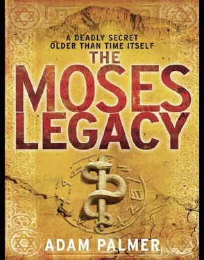 Adam Palmer The Moses Legacy обложка книги