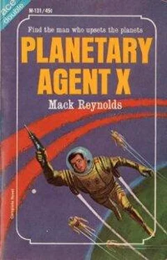 Mack Reynolds Planetary Agent X обложка книги