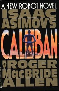 Isaac Asimov Caliban обложка книги