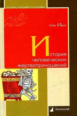 Олег Ивик История человеческих жертвоприношений обложка книги