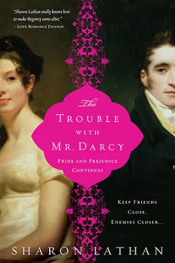 Sharon Lathan The Trouble with Mr. Darcy обложка книги