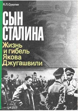 Яков Сухотин Сын Сталина: Жизнь и гибель Я. Джугашвили обложка книги