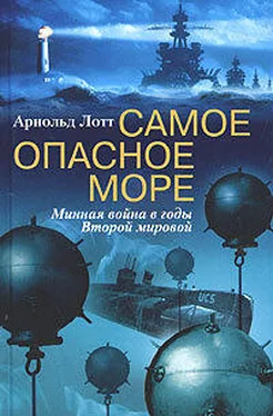 Арнольд Лотт Самое опасное море. Минная война в годы Второй мировой обложка книги