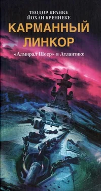 Теодор Кранке Карманный линкор. «Адмирал Шеер» в Атлантике обложка книги