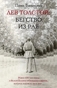 Павел Басинский Лев Толстой: Бегство из рая обложка книги