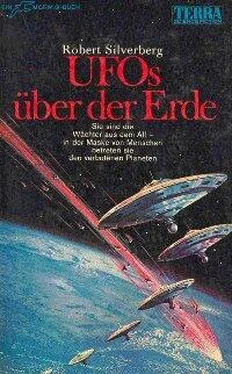 Robert Silverberg UFOs über der Erde обложка книги