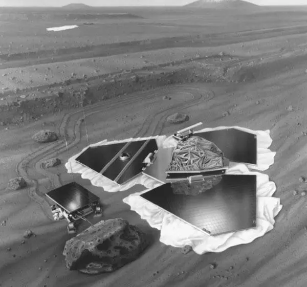 Рис 11 Марсианский следопыт Фото НАСА Сам вездеход или марсоход - фото 1
