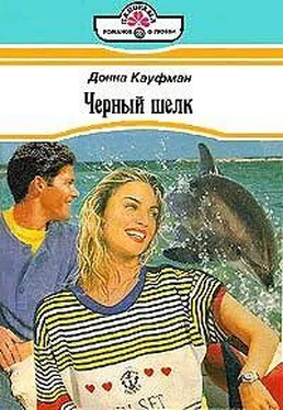 Донна Кауфман Черный шелк обложка книги